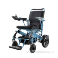 Cadeira de rodas elétrica portátil leve e dobrável de alumínio